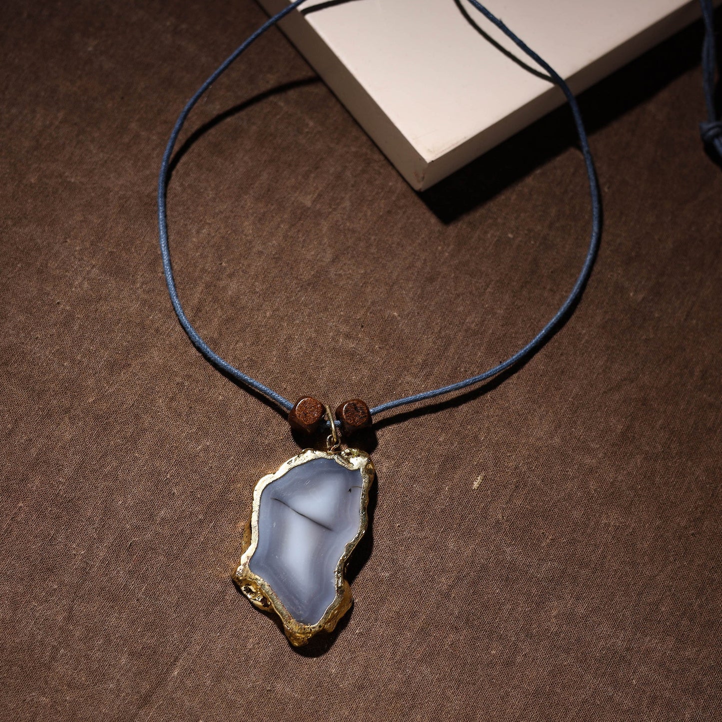  Handmade Natural Gemstone Bezel Pendent