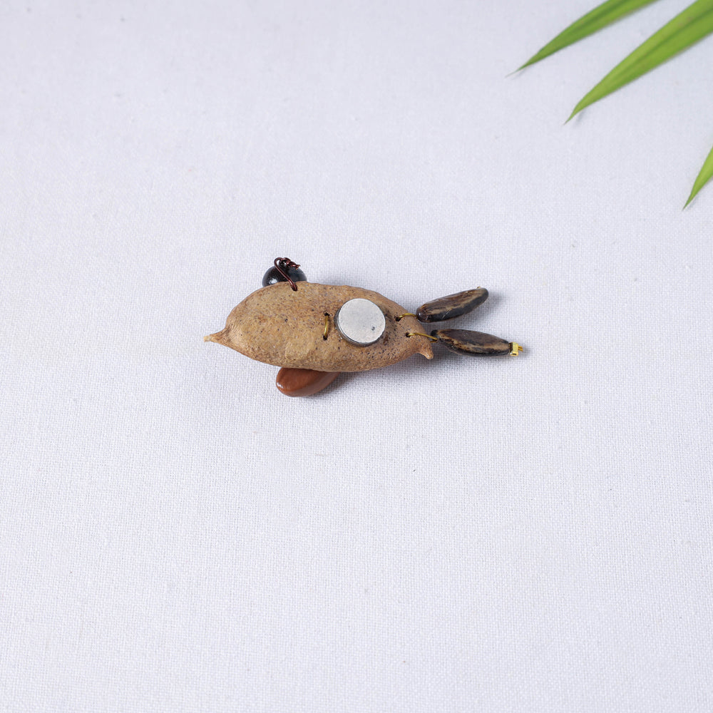  Handmade Natural Seeds Earrings 