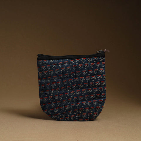  Handmade Quilted Cotton Utility Pouch for Essentials