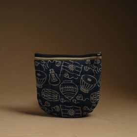  Handmade Quilted Cotton Utility Pouch for Essentials