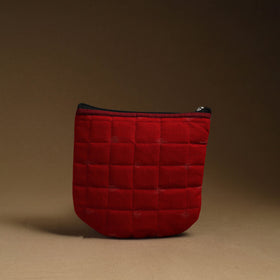  Handmade Quilted Cotton Utility Pouch for Essentials