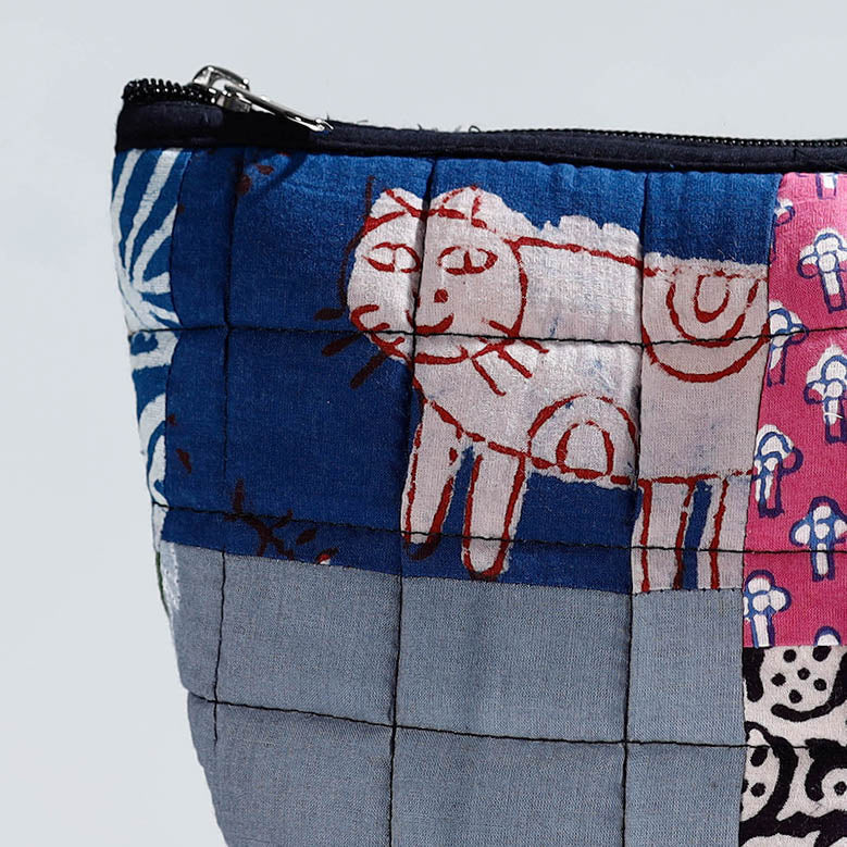  Handmade Quilted Patchwork Utility Pouch 15 