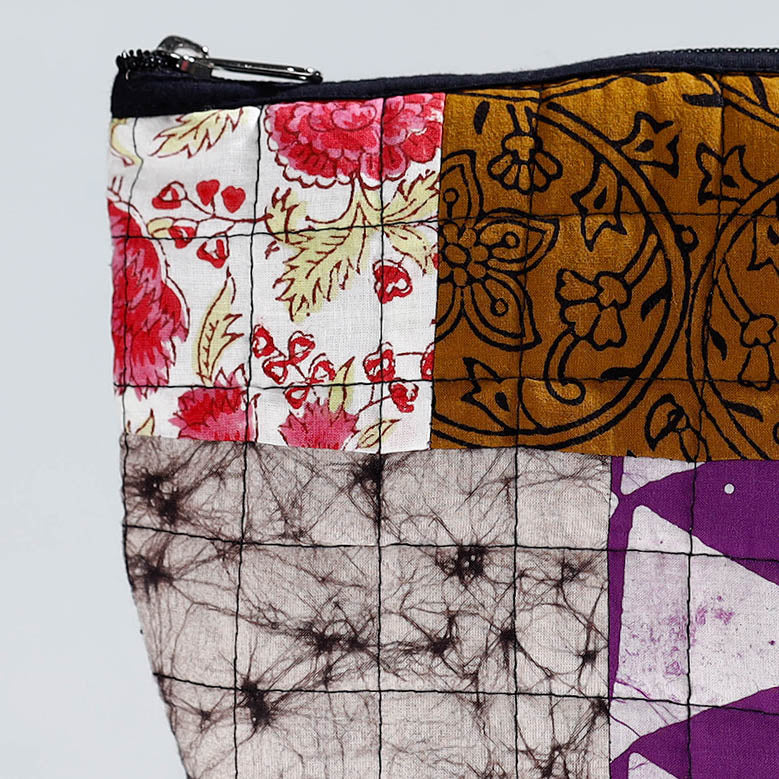  Handmade Quilted Patchwork Utility Pouch 27 
