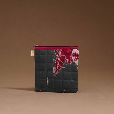 Handmade quilted utility pouch 42 - handcrafted