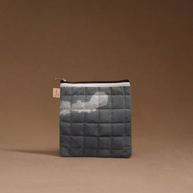 Handmade quilted utility pouch 46 - handcrafted