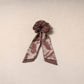 Handmade rubber band/scarf scrunchie 86 - handcrafted