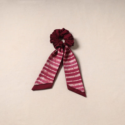 Handmade rubber band/scarf scrunchie 88 - handcrafted