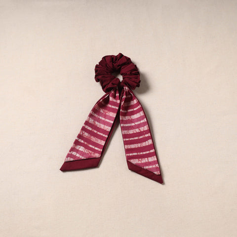 Handmade rubber band/scarf scrunchie 88 - handcrafted