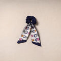 Handmade rubber band/scarf scrunchie 89 - handcrafted