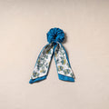 Handmade rubber band/scarf scrunchie 91 - handcrafted