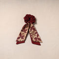 Handmade rubber band/scarf scrunchie 97 - handcrafted