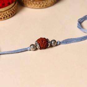 Handmade Rudraksh Work Rakhi