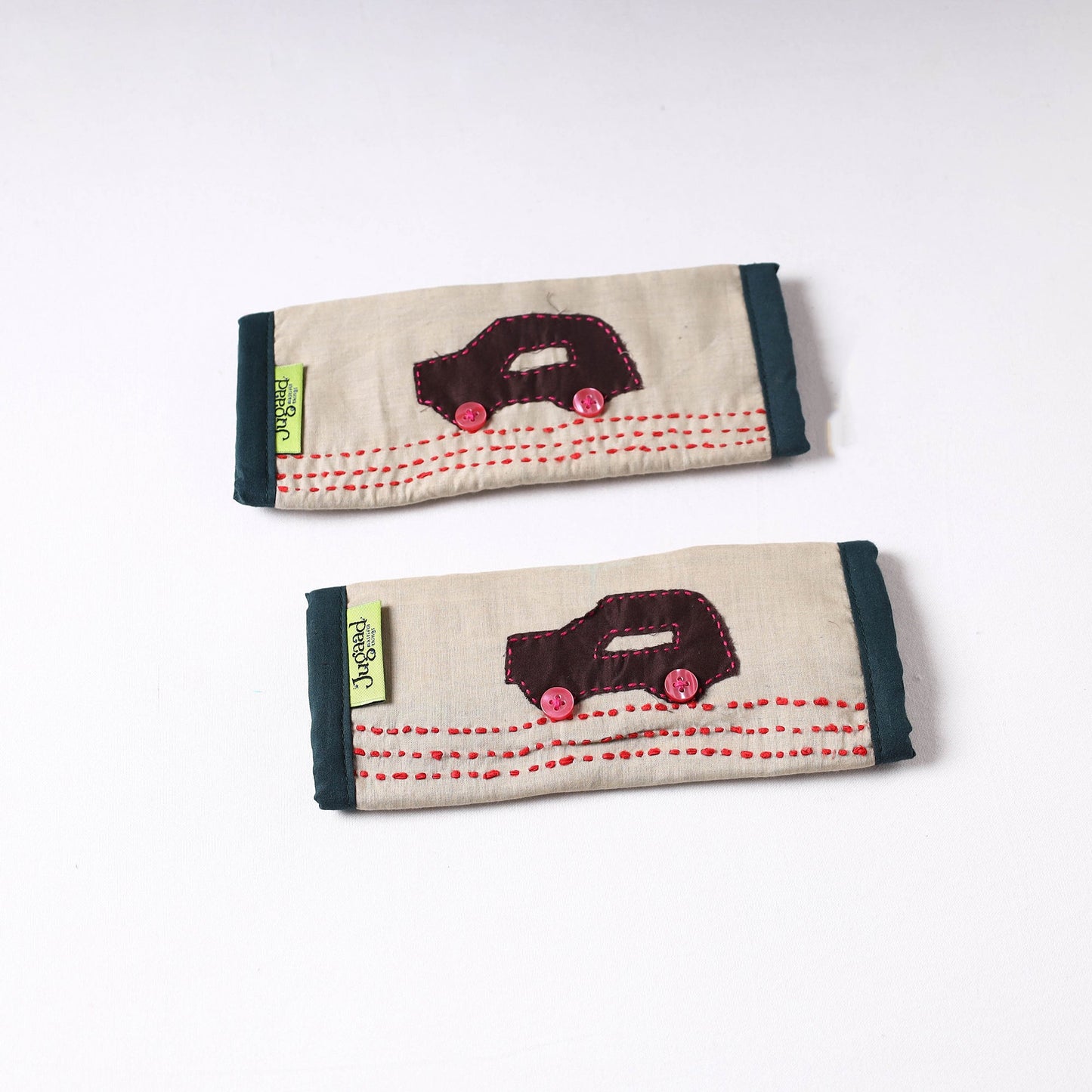  Handmade Seat Belt / Fridge Handle Cover by Jugaad 