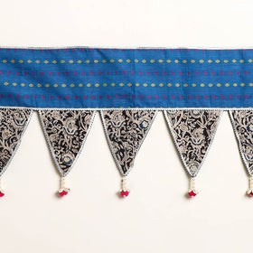 Handmade Shell Work Fabric Toran for Home Decor