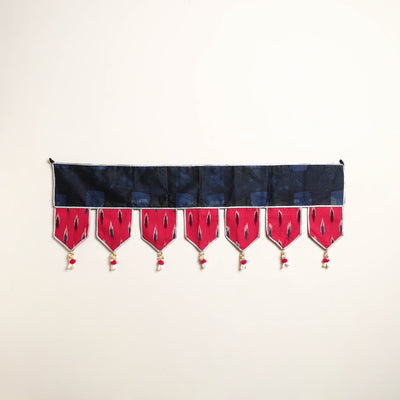 Handmade Shell Work Fabric Toran for Home Decor