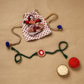 Handmade shell work rakhi 145 - handcrafted