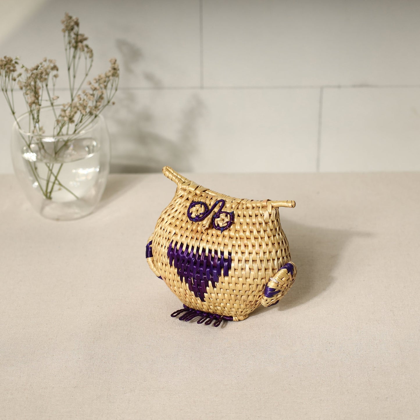  Sikki Grass Owl Money Bank 