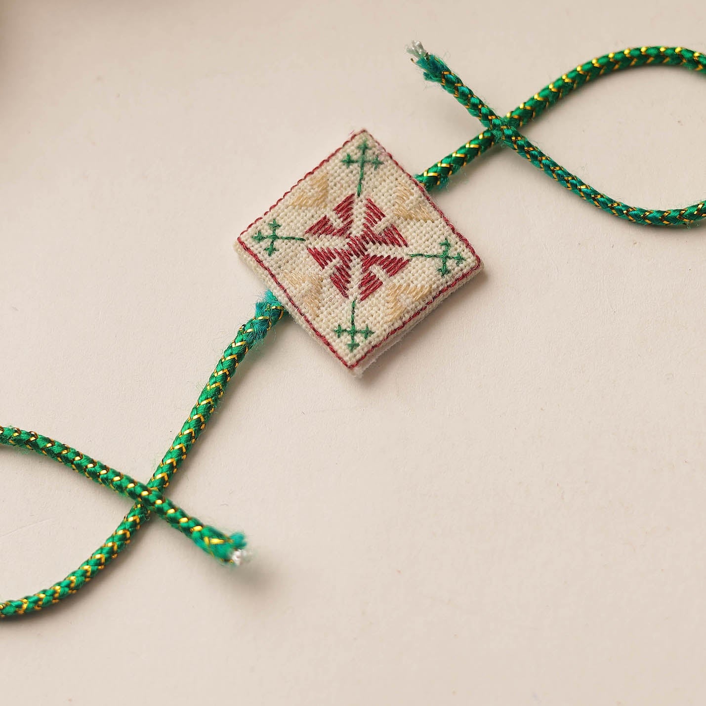  Handmade Soof Embroidery Rakhi 19 