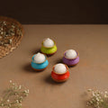 Handmade Terracotta Pot Handi Candle Holder (Set of 4)