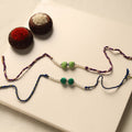 Handmade Thread & Bead Work Rakhi (Set of 2)