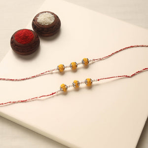  Handmade Thread Beads Rakhi