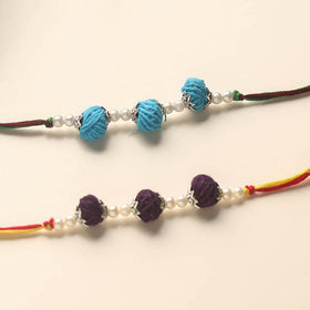  Handmade Thread Beads Rakhi