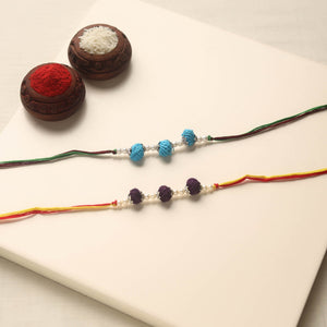  Handmade Thread Beads Rakhi