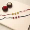  Handmade Thread Beads Rakhi