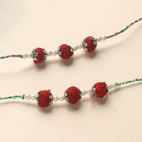  Handmade Thread Beads Rakhi