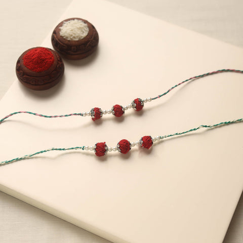  Handmade Thread Beads Rakhi