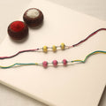  Handmade Thread Beads Rakhi