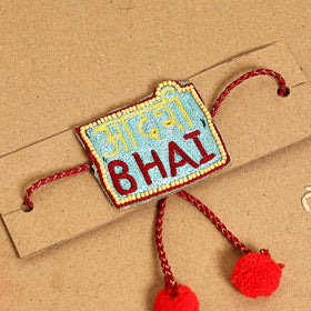 Handmade Thread & Beadwork Rakhi By Jugni