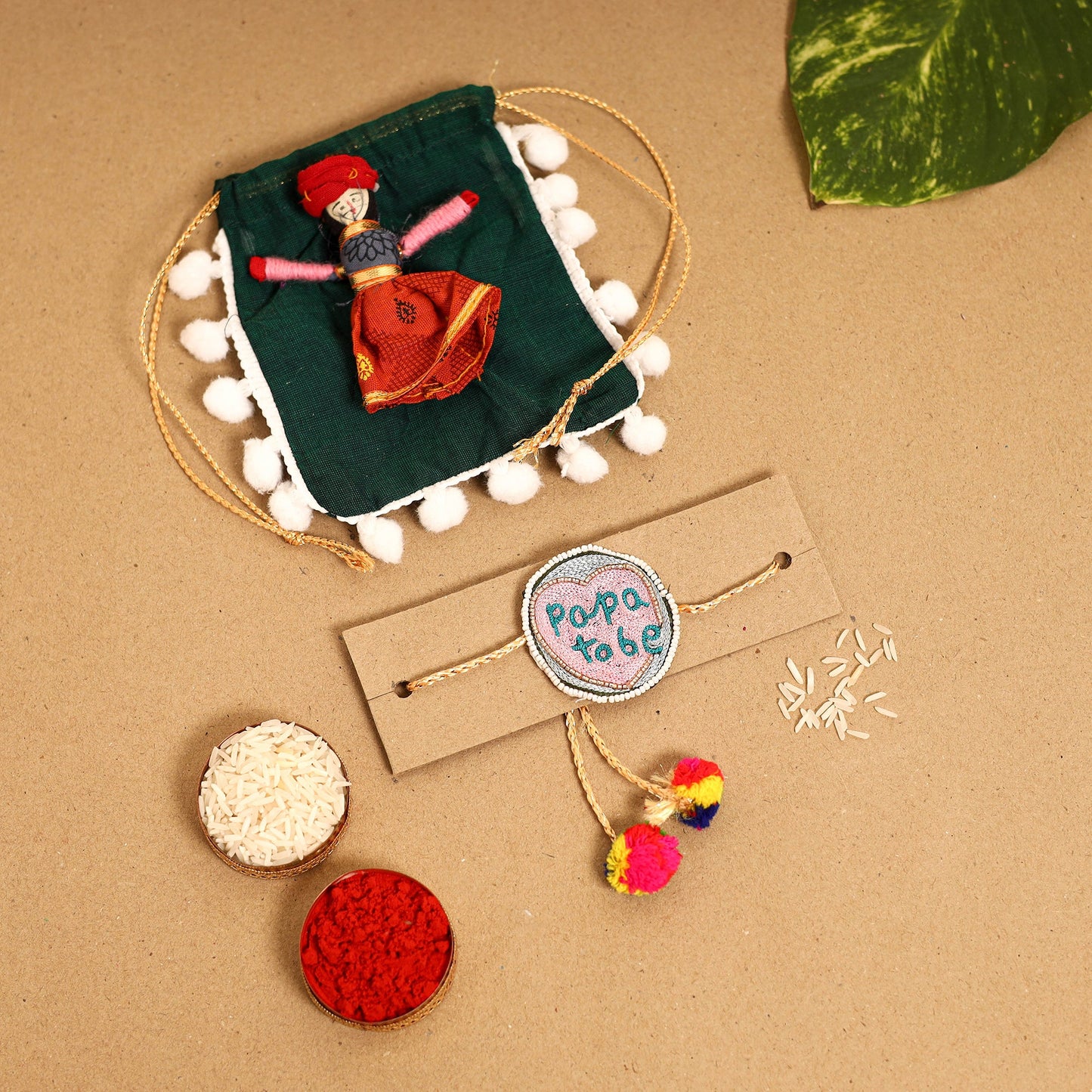  Handmade Thread & Beadwork Rakhi By Jugni 