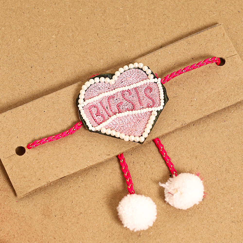  Handmade Thread & Beadwork Rakhi By Jugni