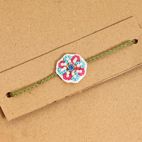  Handmade Thread & Beadwork Rakhi By Jugni