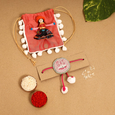  Handmade Thread & Beadwork Rakhi By Jugni