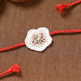 Buy Handmade Thread & Beadwork Rakhi By Jugni Online at iTokri.com