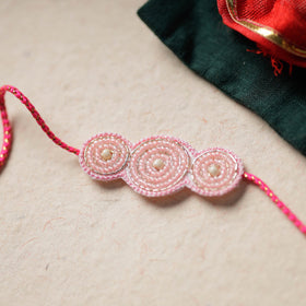  Handmade Thread & Beadwork Rakhi By Jugni 