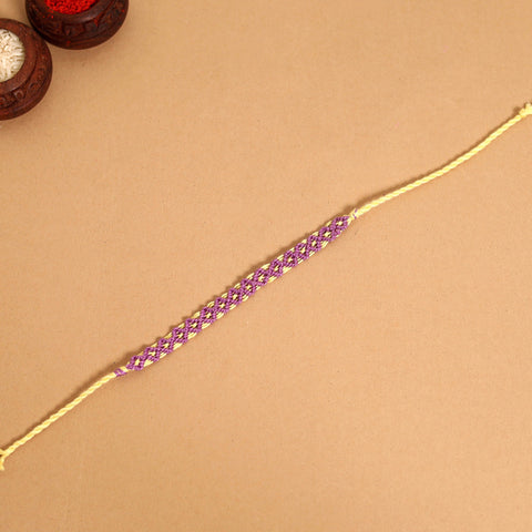  Handmade Thread Work Rakhi by Kala Raksha 