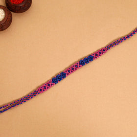  Handmade Thread Work Rakhi by Kala Raksha 