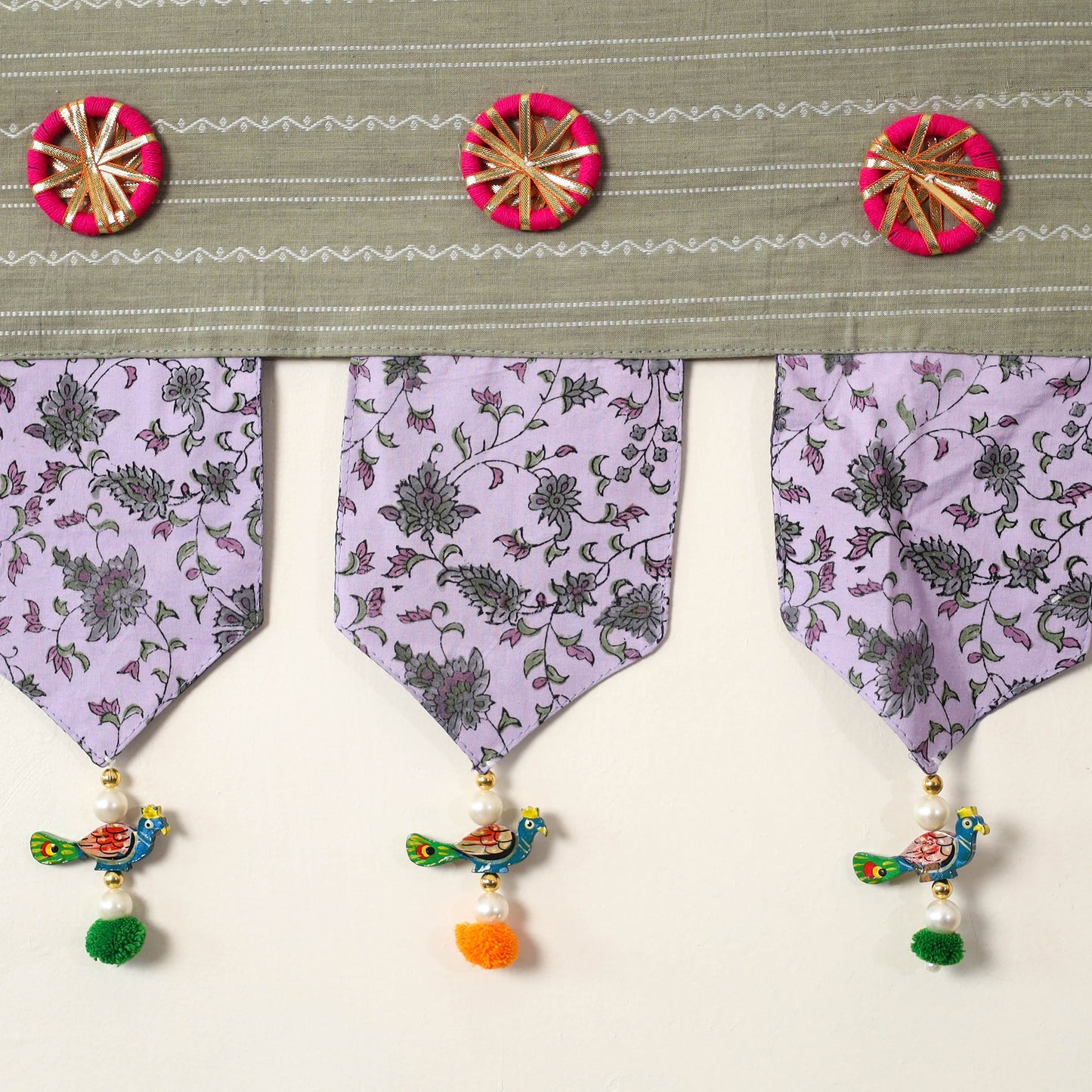 Handmade toran for door decoration 62 - handcrafted