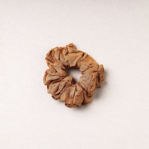   Handmade Tussar Silk Elastic Rubber Band/Scrunchie 