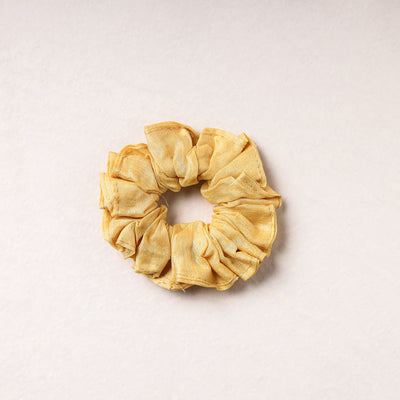   Handmade Tussar Silk Elastic Rubber Band/Scrunchie 
