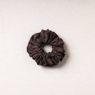   Handmade Tussar Silk Elastic Rubber Band/Scrunchie 