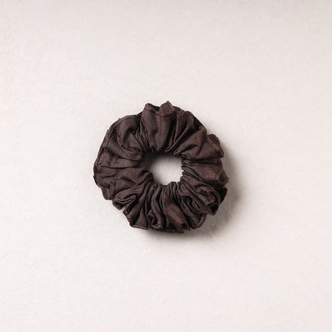   Handmade Tussar Silk Elastic Rubber Band/Scrunchie 