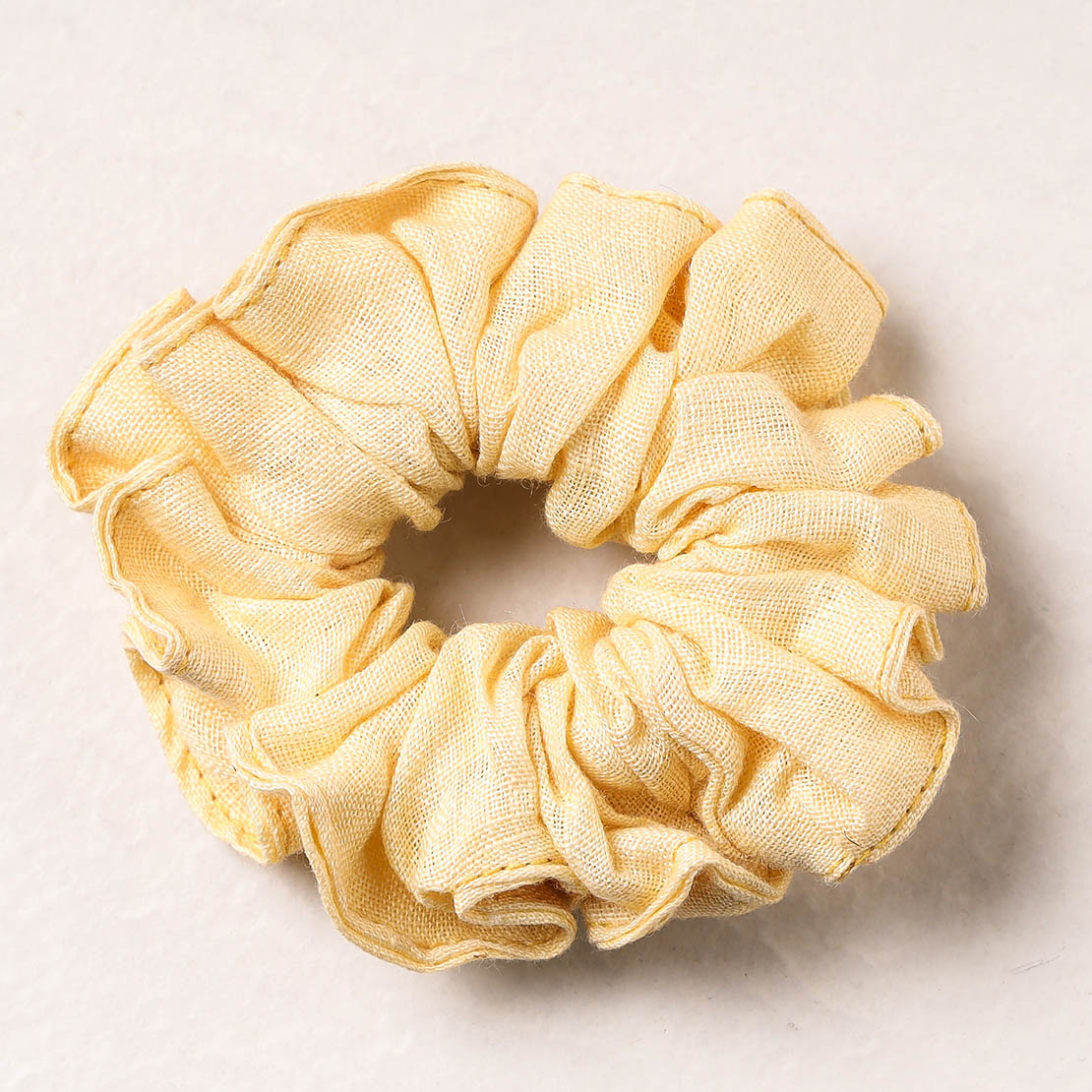   Handmade Tussar Silk Elastic Rubber Band/Scrunchie 