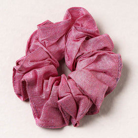   Handmade Tussar Silk Elastic Rubber Band/Scrunchie 