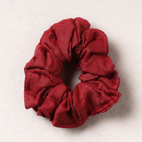   Handmade Tussar Silk Elastic Rubber Band/Scrunchie 