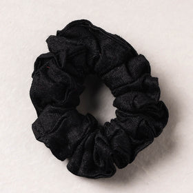   Handmade Tussar Silk Elastic Rubber Band/Scrunchie 