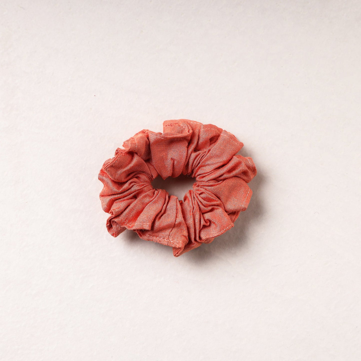   Handmade Tussar Silk Elastic Rubber Band/Scrunchie 